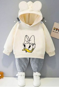 Спортивный костюм на девочку худи с капюшоном + штаны